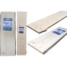 SZN Wood Kütük Raf Ladin-Göknar 2 Kenar Sulama ( Genişlik 36-40cm Kalınlık 3cm )