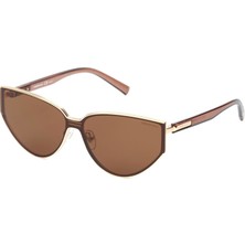 Despada Ds 2310 C 3 Cat Eye Altın - Açık Kahve Kadın Güneş Gözlüğü