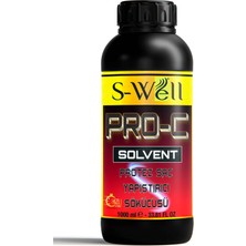 S-WELL PRO-C Solvent Protez Saç Bant Sökücüsü 33.81 FL OZ OZ (1000 ML)
