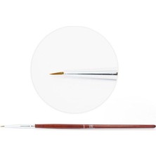 Tnl Nail Art Tekli NO:000 Ince Kısa Fırça