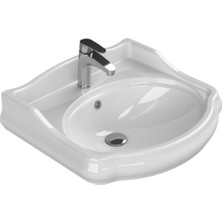 Turkuaz Seramik 1837 60 cm Etajerli Lavabo