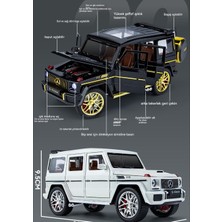 Romance 1:24 Mercedes G63 Alaşımlı Araba Modeli (Yurt Dışından)