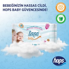 Hops Baby Islak Havlu 50'li, Standart Boy, (50 x 6 Adet) - 300 Yaprak