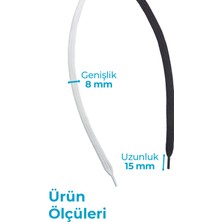 GoLite 150 cm Yassı Spor Ayakkabı Bağcık , Orijinal Sneakers Bağcığı 1 Çift / Beyaz