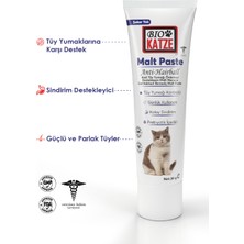 Biokatze Malt Paste Kedi Tüy Yumağı Önlemeyi Destekleyen Malt Macunu 30GR