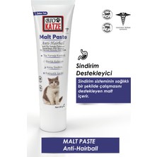 Biokatze Malt Paste Kedi Tüy Yumağı Önlemeyi Destekleyen Malt Macunu 30GR