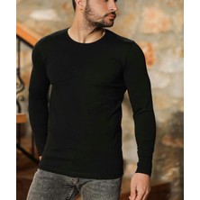 Challis Tasarım Erkek Slim Fit Bisiklet Yaka T-Shirt