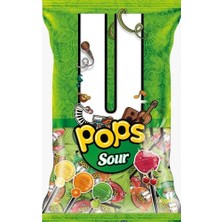 U Pops Sour Lolipop Multipaket 16 gr x 48 Adet