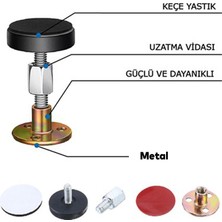 Badem10 Yatak Baza Başlık Başlığı Mobilya Eşya Dolap Sabitleme Aparatı Duvar Sallanma Önleyici Sabitleyici