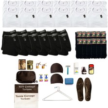 12'li Denizci Temel Bedelli Askerlik Seti - Hatay İskenderun Denizci Asker İç Çamaşır