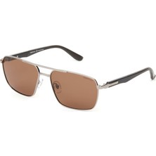 Despada Ds 2273 C4 Dikdörtgen Siyah - Gri Erkek Güneş Gözlüğü