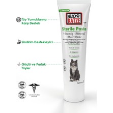 Biokatze Sterile Paste Kısırlaştırılmış Kediler için Vitamin ve Mineralli Malt Macunu 30GR