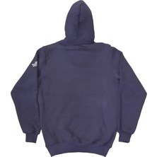 The North Face Kadın Kapüşonlu Bağcıklı Kanguru Cepli Aplikeli Siyah Bomber Sweatshirt Ksk-Nrf