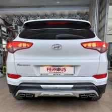 Hyundai Tucson Ferrous Ön ve Arka Tampon Koruma Difüzör 2015 2017