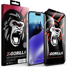 MTK Moveteck Apple Iphone 15 Pro Max Uyumlu Ekran Koruyucu Hayalet Cam Urr X-Grade Gorilla Glass Make It Privacy Resin Edge Zırh Ekran Koruyucu