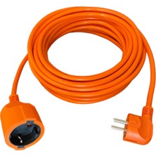 Alkan 3G 1 mm² 2200W Profesyonel Uzatma Kablosu ( %100 Bakır ) Turuncu - 20 Metre