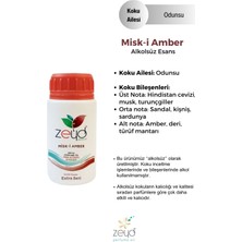 Zeyd Misk-I Amber Litrelik Parfüm Esansı - 100 ml Extra