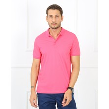 Uomo Park 2061 Premium Likralı Pike Polo Yaka Regular Fit Erkek T-Shirt