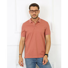 Uomo Park 2061 Premium Likralı Pike Polo Yaka Regular Fit Erkek T-Shirt