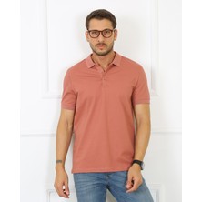 Uomo Park 2061 Premium Likralı Pike Polo Yaka Regular Fit Erkek T-Shirt