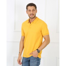 Uomo Park 2061 Premium Likralı Pike Polo Yaka Regular Fit Erkek T-Shirt