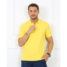 Uomo Park 2061 Premium Likralı Pike Polo Yaka Regular Fit Erkek T-Shirt