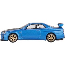 Mini Gt 1:64 Nissan Skyline Gt-R Top Secret Bayside Blue