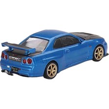 Mini Gt 1:64 Nissan Skyline Gt-R Top Secret Bayside Blue