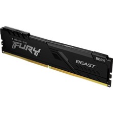 Kingston 4 GB Ddr4 2666 Kıngston Fury Beast CL16 KF426C16BB/4 Dt