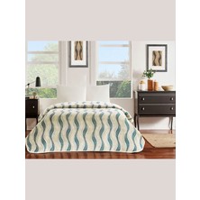 Taç Battaniye Rosalia Bej Tek Kişilik