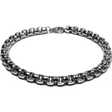 Janti JTAW24ÇEB1391 Janti Erkek Bileklik Paslanmaz Çelik 316L Bıg Zeus Tasarım Parlament Mavi Kutulu Garantili