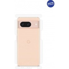 Wrapsol Google Pixel 8 Mat Arka ve Yan Koruyucu Tpu Film