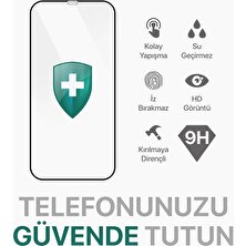 İ-Stone Anti Static Full Glass Ekran Koruyucu Apple iPhone 15 Plus Çizilmeye Karşı Tam Kaplayan Suya Dayanıklı