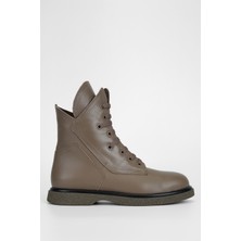 Tamer Tanca Kadın Hakiki Deri Casual Bot 775 5028 Bn Bot SK23/24