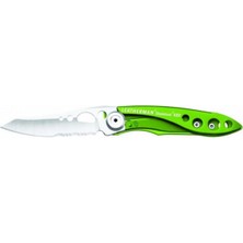 Sepetin Burada Leatherman Skeletool  Yeşil Outdoor Kapanabilir Çakı Tesbih Hediyeli 832380 15 cm