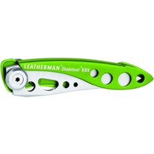 Sepetin Burada Leatherman Skeletool  Yeşil Outdoor Kapanabilir Çakı Tesbih Hediyeli 832380 15 cm