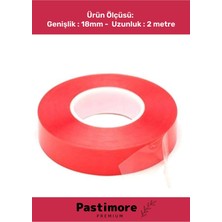 Pastimore Duş Pvc Lavabo Küvet Tezgah Süper Güçlü Duvar Çerçeve Taşıyıcı Çift Taraflı Nano Teknolojili Bant