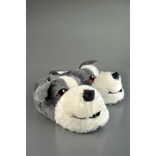 Sempatik Köpek Figürlü Erkek Bayan Hayvanlı Panduf