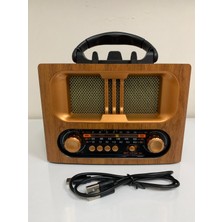 Everton RT-751 Usb/bt/fm Nostajık Müzik Çalar Radyo