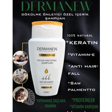 Dermanew KadınErkek Özel İçerik Şampuan (Serum Destekleyici - Dengeleyici)