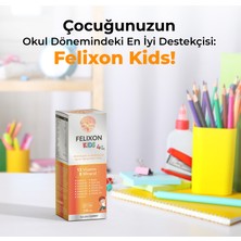 Negans Felixon Kids – Çocuk Multivitamin Şurubu 13 Vitamin ve 8
Mineral (150 ML) Vitamin C, Vitamin E, Çinko, Vitamin B6, Demir, Selenyum, Çinko, Vitamin B5