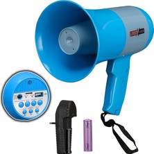 Lastvoice Mgf-50 Usb Şarjlı EL Megafon 50 Watt Kayıt Usb Siren (Şarj Aleti İçerisinde)