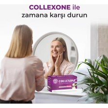 Negans Collexone 30 Saşe - Tip 1 Tip 2 Tip 3 Hidrolize Kollajen, Koenzim Q10, Glutatyon, Selenyum, Resveratrol Desteği İçeren Multivitamin Gıda Takviyesi