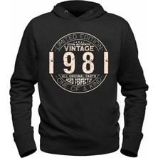 Alfa Tshirt Vintage One Of A Kind 1981 Siyah Sweatshirt