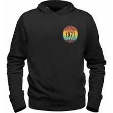 Alfa Tshirt Vintage Good Condition 1971 Siyah Sweatshirt