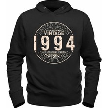 Alfa Tshirt Vintage One Of A Kind 1994 Siyah Sweatshirt