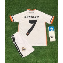 Real Madrid 2014 Lizbon Şampiyonlar Ligi Finali Cristiano Ronaldo Çocuk Forması 3'lü Set