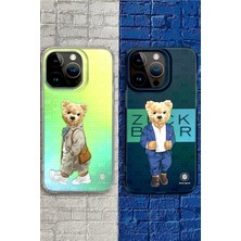 Fogy Iphone 15 Pro Max Uyumlu Zuckbear French Riviera Chic Kapak - Saint-Tropez Shimm