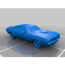 3duman Dodge Barracuda Figürü  Tüm Renkler  10 x 15 cm