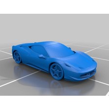 3duman Ferrari 458 Italia Figürü  Tüm Renkler  10 x 15 cm